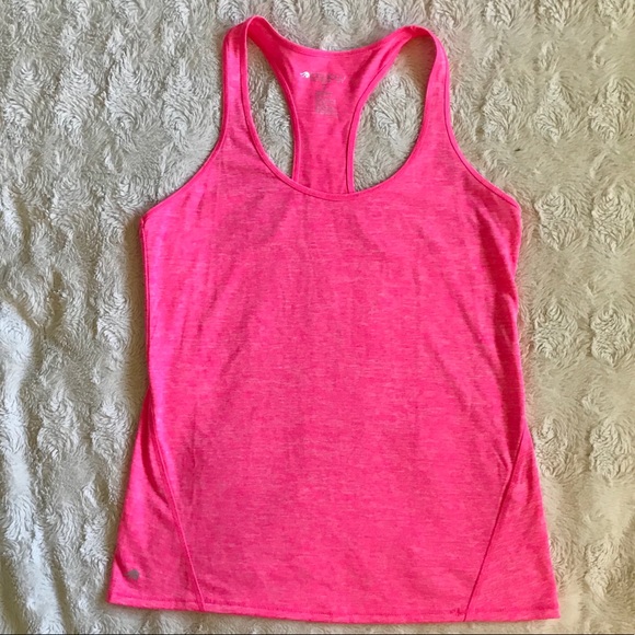Ideology Tops - Bright pink athletic tank top